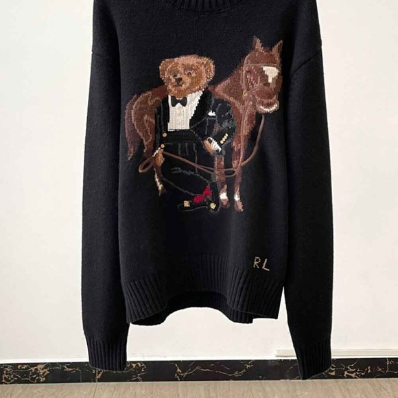 Polo Ralph Lauren Polo Bear Wool Sweater - Picture 2 of 7